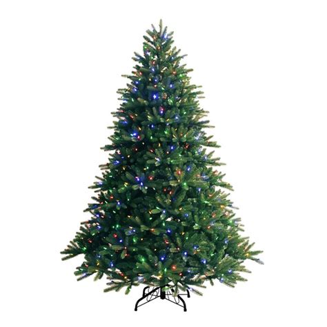 Ge 75 Ft Pre Lit Artificial Christmas Tree With 700 Multi Function