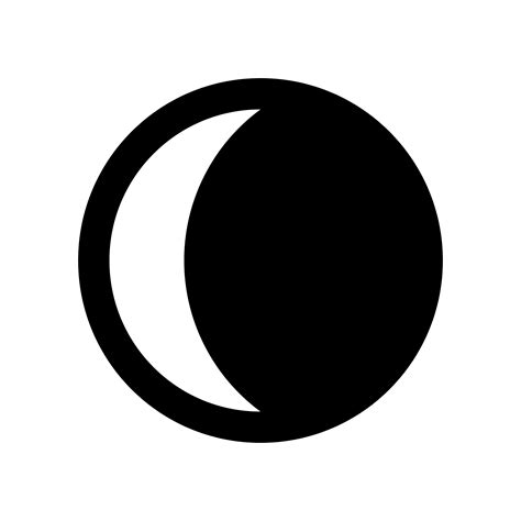 Filewaning Crescent Moon Symbolsvg Clipart Best Clipart Best