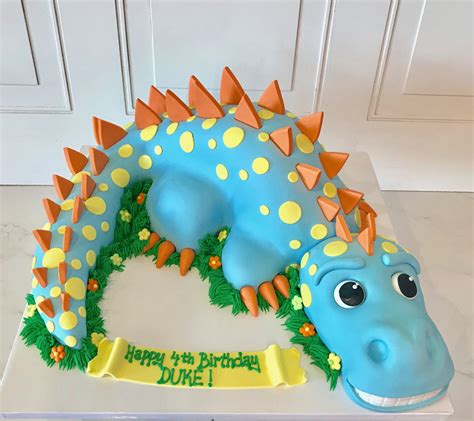 Childrens Birthday Cakes That Are Unique And Delicious Dinosaur