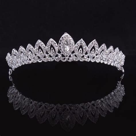 Crystal Princess Queen Crown Pageant Bridal Wedding Tiara Hair Accessories Tiara Crystal