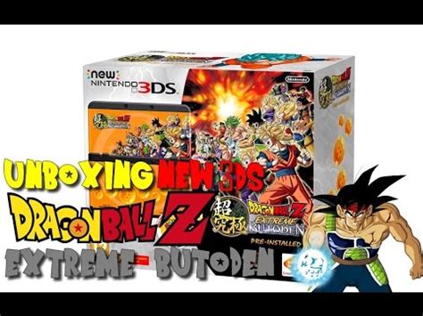 A level based action adventure game that's surprisingly reminiscent of the ds zelda games, origins adapts the very beginning of dragon ball up to the 21st. Unboxing New Nintendo 3DS Dragon Ball Z Extreme Butoden - YouTube