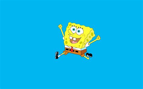 Running Spongebob Squarepants Hd Wallpaper Download