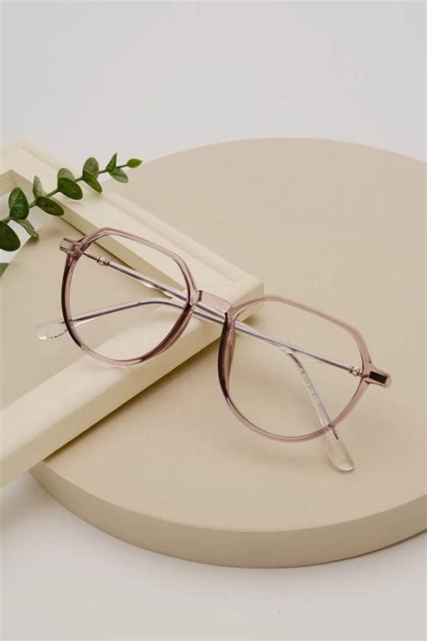 L2739 Round Purple Eyeglasses Frames Leoptique