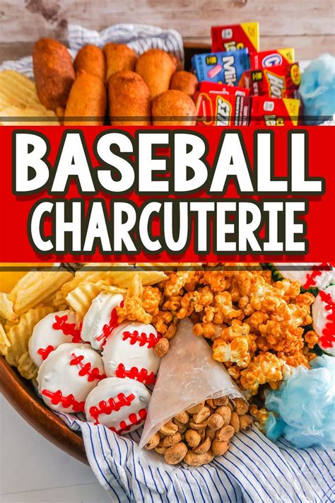 Baseball Themed Charcuterie Board Recipe Baseball Food Party