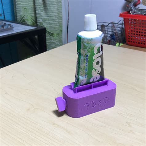 3d Printable Toothpaste Tube Squeezer By Tb3d