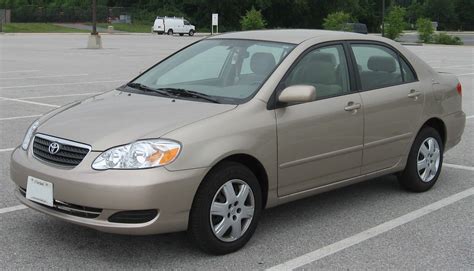 Compare 2005 toyota corolla different trims File:2005-2007 Toyota Corolla.jpg - Wikipedia