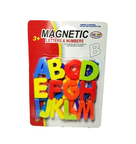 Magnetic Capital Letters Alphabet Educational Set For Kids Tiddle Toons