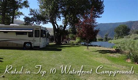 10 Best Waterfront Campgrounds Idaho Wagonhammer RV Park Campground