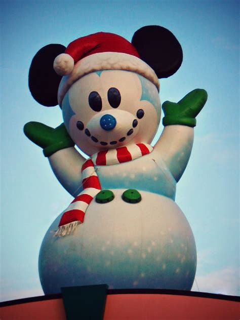 Snowman Mickey Flickr Photo Sharing