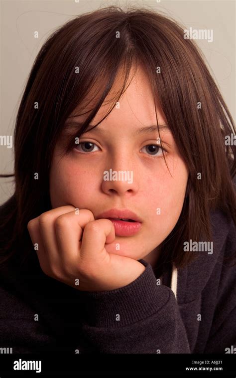 Handsome Young Boy Stock Photo Alamy