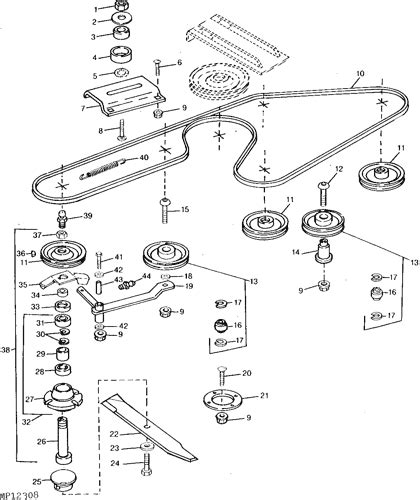John Deere 316 Mower Deck Parts Diagram Images And Photos Finder