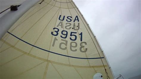 The j/24 was created to fulfill the diverse needs of recreational sailors such as cruising. J24 spinnaker set - YouTube