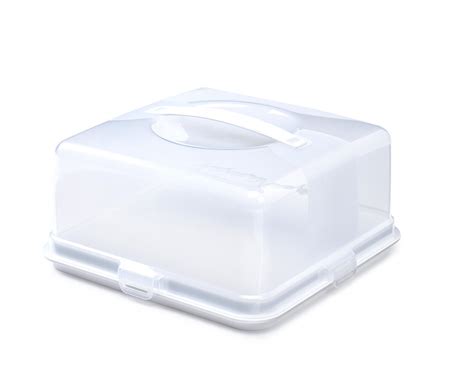 Whitefurze Square Cake Storer Box And Lid Homeleigh Garden Centres