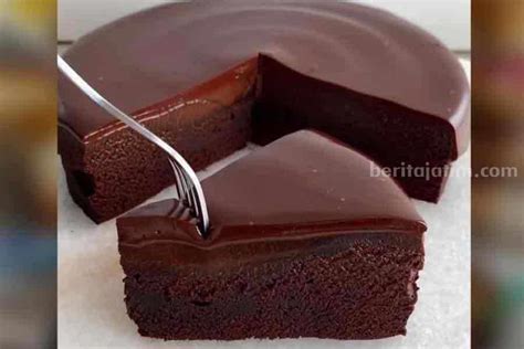 Nyoklat Banget Begini Resep Cake Cokelat Yang Empuk Tanpa Terigu