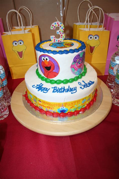 Sesame Street Birthday Cake Walmart