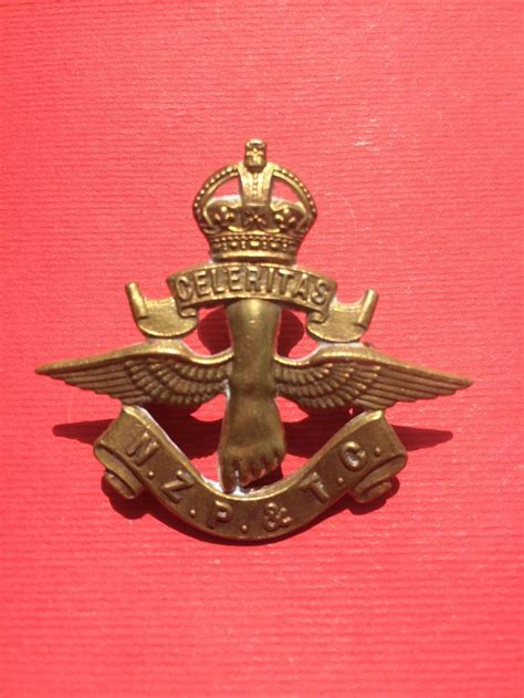 Wwi New Zealand Postal And Telegraph Corps Cap Badge Западная