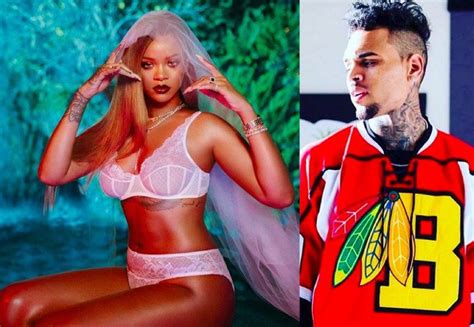 Chris Brown Elogia Foto De Rihanna Em Lingerie “vai Quebrar A Internet” Rap Mais
