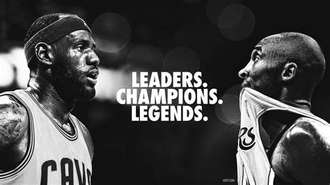 Wallpaper My Tribute To Kobe And Lebron The Rivalry That Never Was