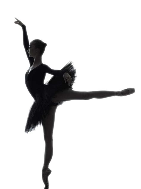 Ballet Dancer Silhouette Little Ballerina Ballerina Silhouette Png