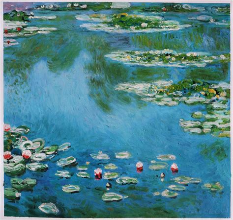 Water Lilies Claude Monet Paintings