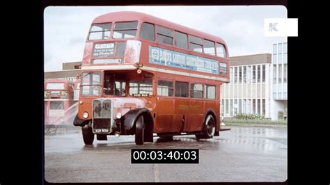 Early 1970s Rt London Bus Driving Lesson Hd Kinolibrary Youtube