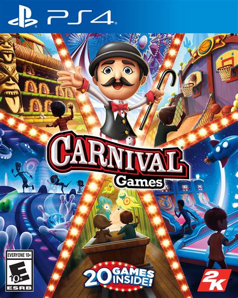 Carnival Games 20 Games Inside 2k Playstation 4 710425574757