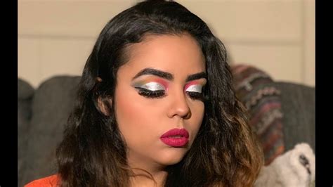 Rainbow Glitter Cut Crease Makeup Tutorial Tiffy YouTube