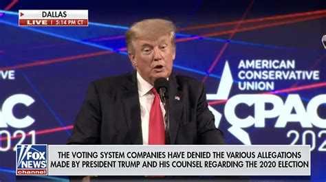 Fox News Had To Run Disclaimer For Trump Speech Lies Breaking News Usa