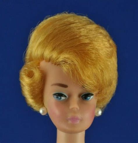 Vintage S Blonde Bubble Cut Barbie Antique Price Guide Details Page