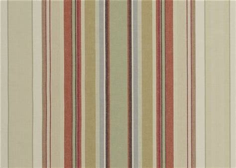 Warm Stone Tones Autumnal Oranges In Stripy Made To Measure Fabric
