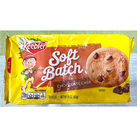 Keebler Chocolate Chip Soft Batch Cookies 15 Oz Tray Shopee Philippines