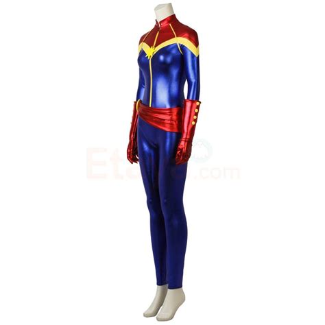 Carol Danvers Cosplay Costume Captain Marvel Cosplay Suit