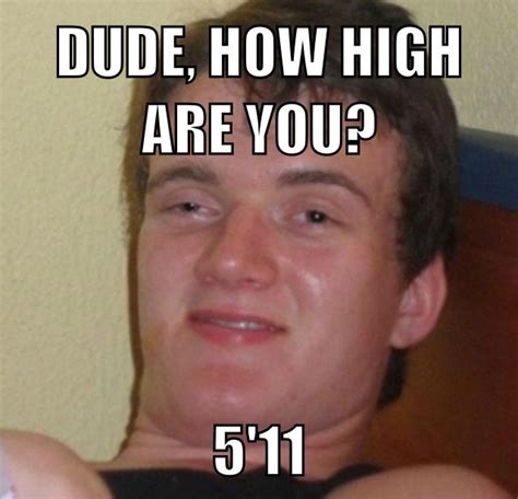 Meme Creator On Twitter Dude How High Are You 511 Meme