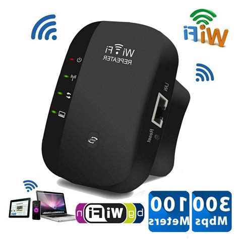 Wifi Repeater 300Mbps Wireless-N 802.11 AP Router Extender