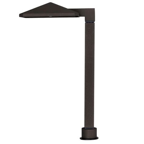 Hampton Bay Low Voltage Integrated Led Bronze Outdoor Path Light