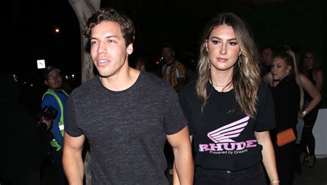 Joseph Baena And Girlfriend Hold Hands Leaving Club In West Hollywood