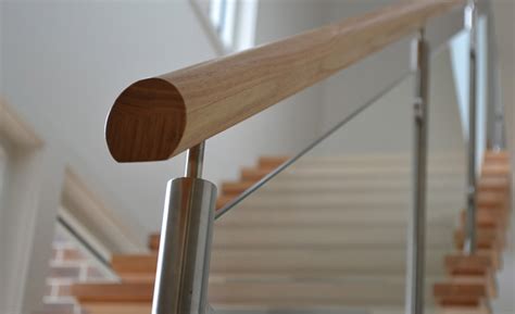 This is the most common installation and the simplest if the post . Handrails Melbourne, Stair Handrail, Staircase Railings ...