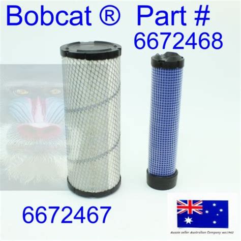 Air Cleaner Filter For Bobcat 6672467 6672468 S70 463 553 325 328 329