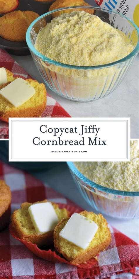Copycat Jiffy Cornbread Mix Easy Homemade Cornbread Copycat Jiffy