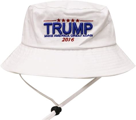 City Hunter Bd2024 Bold Trump Make America Great Again Bucket Hat White Amazonca Clothing