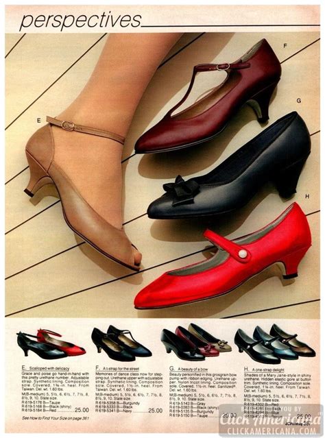 284 Retro Womens Shoes From The 80s Click Americana Shoes Women