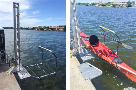 Kayak Lift And Launch For Seawalls And Docks — The Dock Doctors