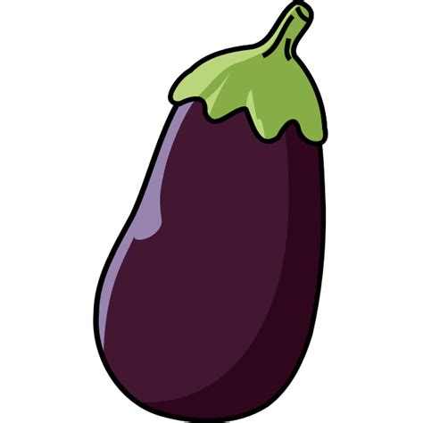 Eggplant Emoji Svg