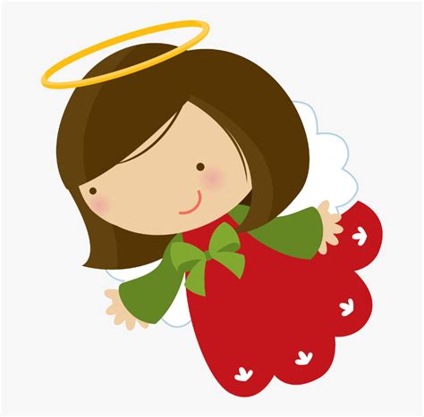 Angel Png Free Background Cute Christmas Angel Clipart Transparent Png Transparent Png