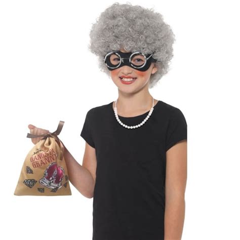 Smiffys David Walliams Gangsta Granny Costume Fancy Dress From Soup