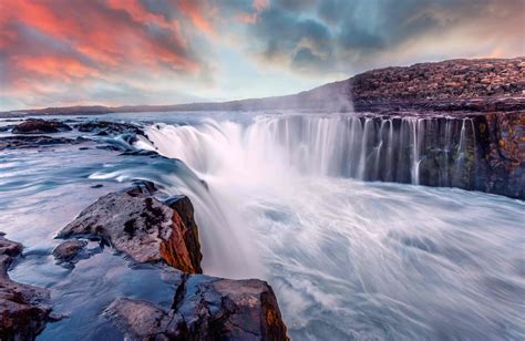 Selfoss Waterfall One Of The Wonders Of Iceland Iceland Travel Guide