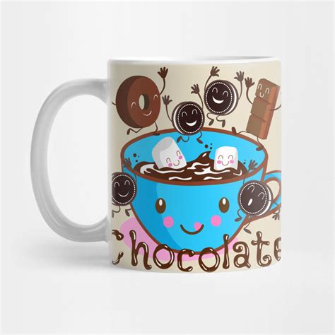 Hot Chocolate Time By Plushism Hot Chocolate Chocolate Mugs Hot