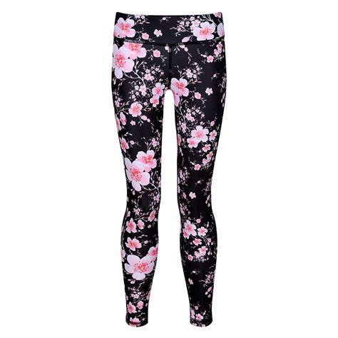 Floral And Flower Print Leggings And Workout Gear Tikiboo