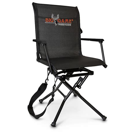 Big Game Swivel Ease Blind Chair 597915 Ground Blinds At Sportsmans