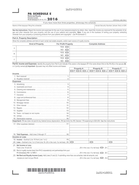 Printable Pa 40 Tax Form 2021 Hartman